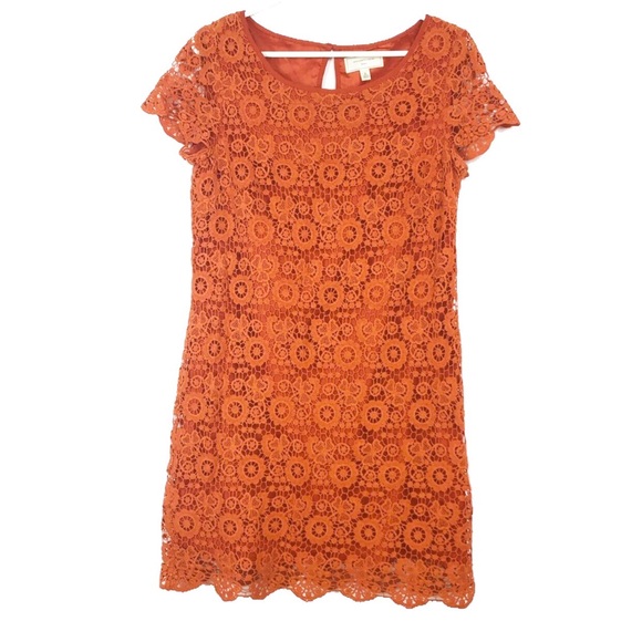 Anthropologie Moulinette Soeurs Floral Lace Dress - Picture 3 of 5